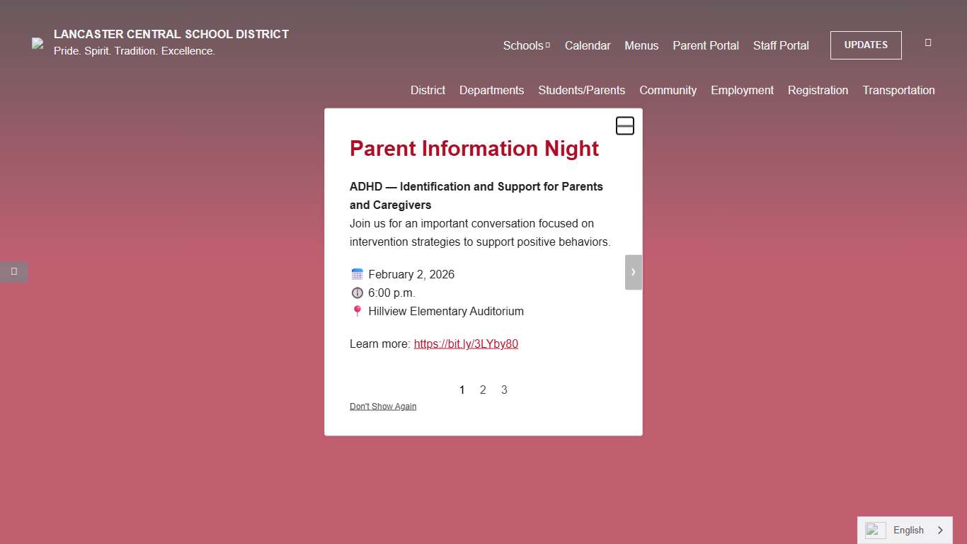 Home - Lancaster Central School District